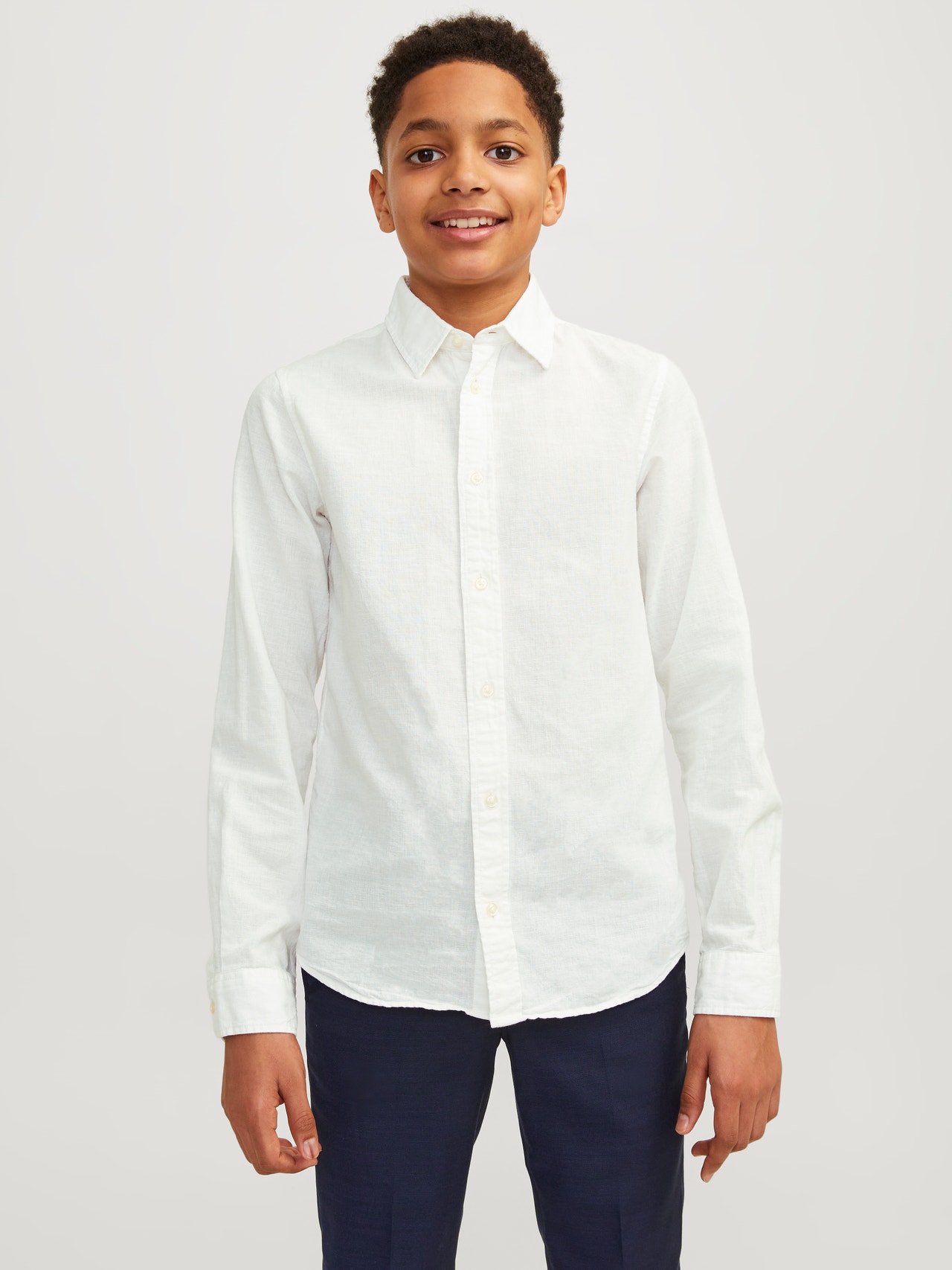 Jack & Jones Košile Junior -White - 12248936