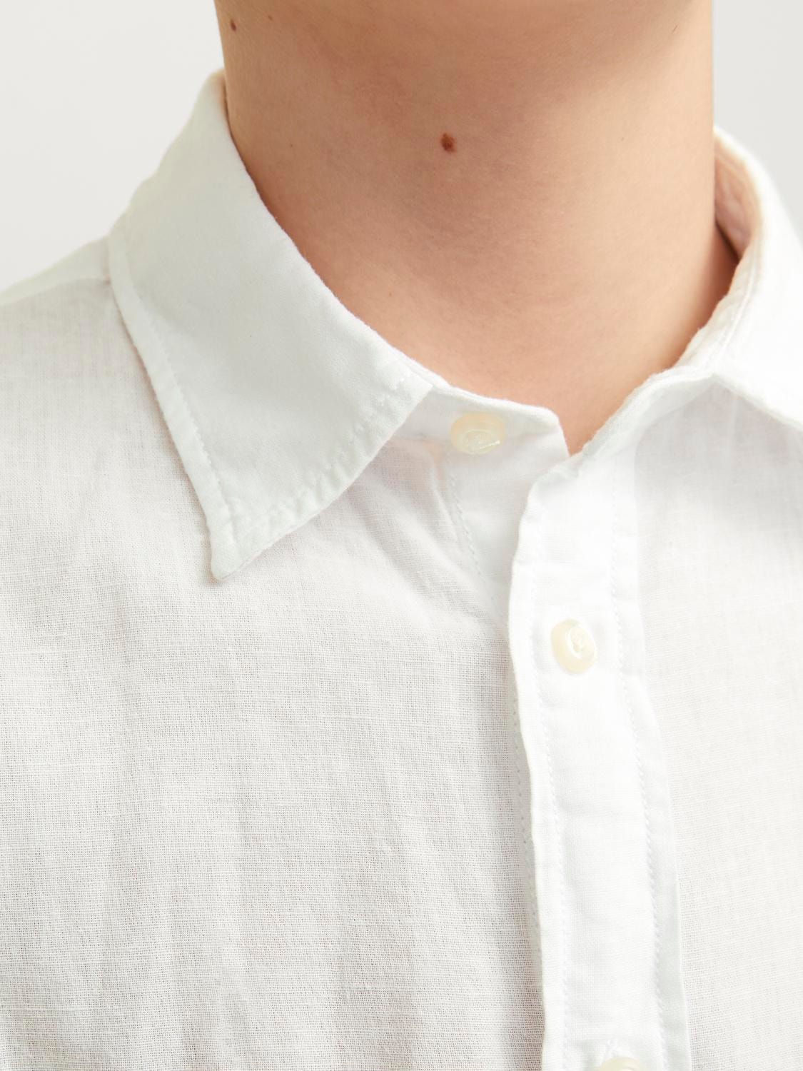 Jack & Jones Overhemd Voor jongens -White - 12248938