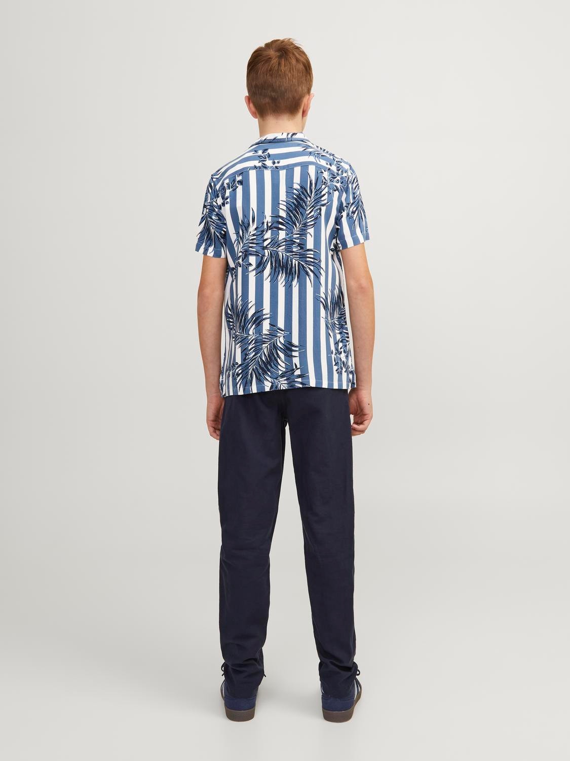 Jack & Jones Overhemd Voor jongens -Ensign Blue - 12248941