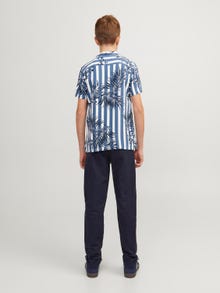 Jack & Jones Skjorte For gutter -Ensign Blue - 12248941
