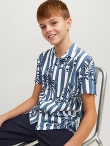 Jack & Jones Overhemd Voor jongens -Ensign Blue - 12248941