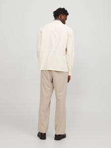 Jack & Jones Relaxed Fit Overskjorte -Ecru - 12248956
