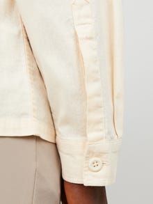 Jack & Jones Relaxed Fit Overskjorte -Ecru - 12248956