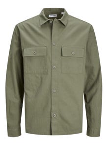 Jack & Jones Relaxed Fit Overshirt -Dusty Olive - 12248956