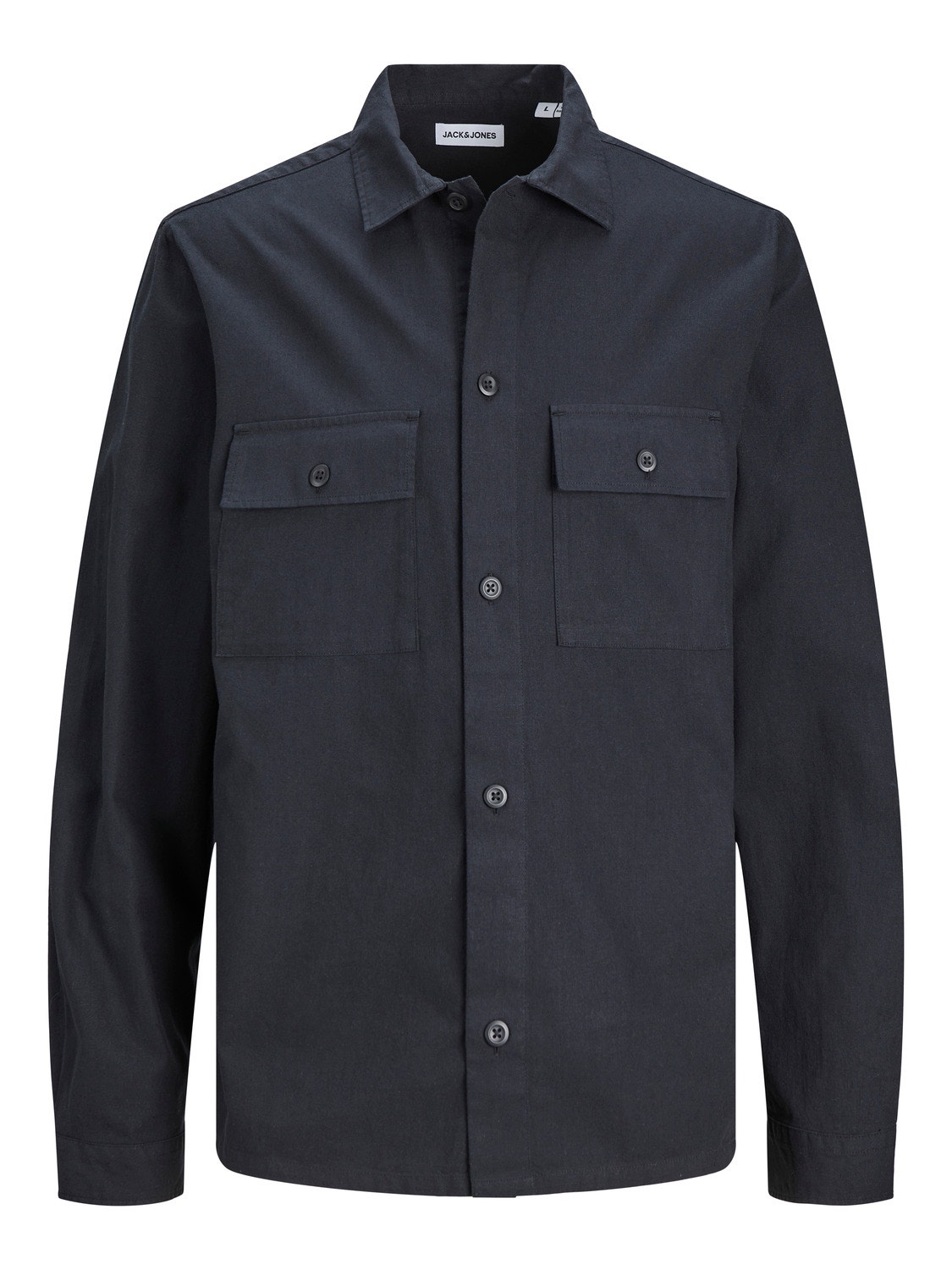 Jack & Jones Relaxed Fit Overshirt -Black - 12248956