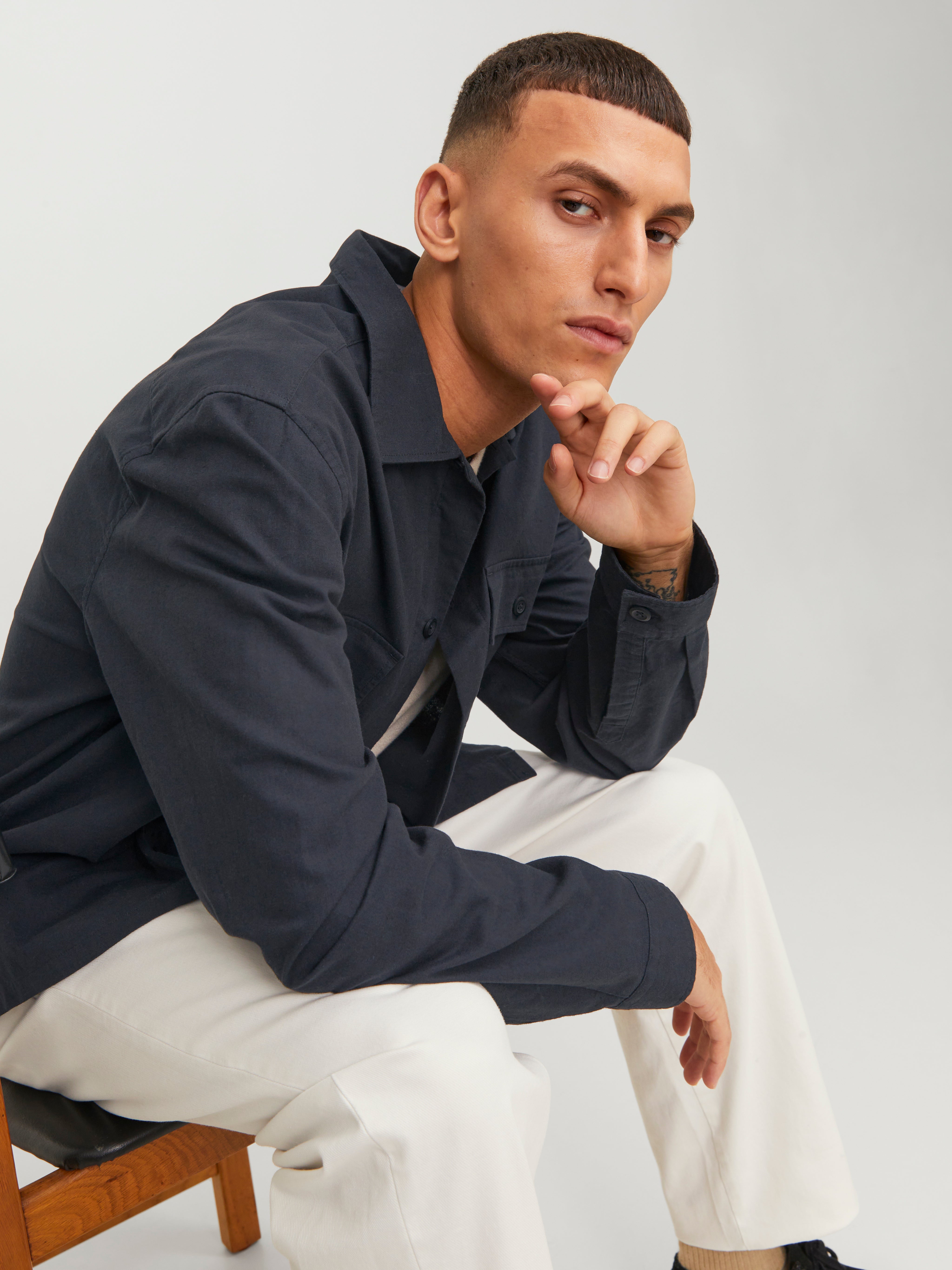 Jack & Jones Relaxed Fit Overshirt - 12248956