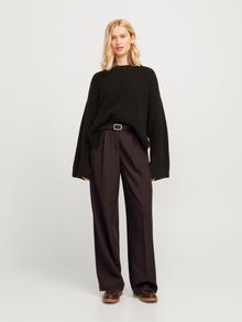 JJXX JXELLIS Klassiska byxor -Seal Brown - 12248958