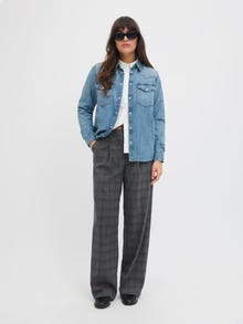 JJXX JXAYA Classic trousers -Dark Grey Melange - 12248958