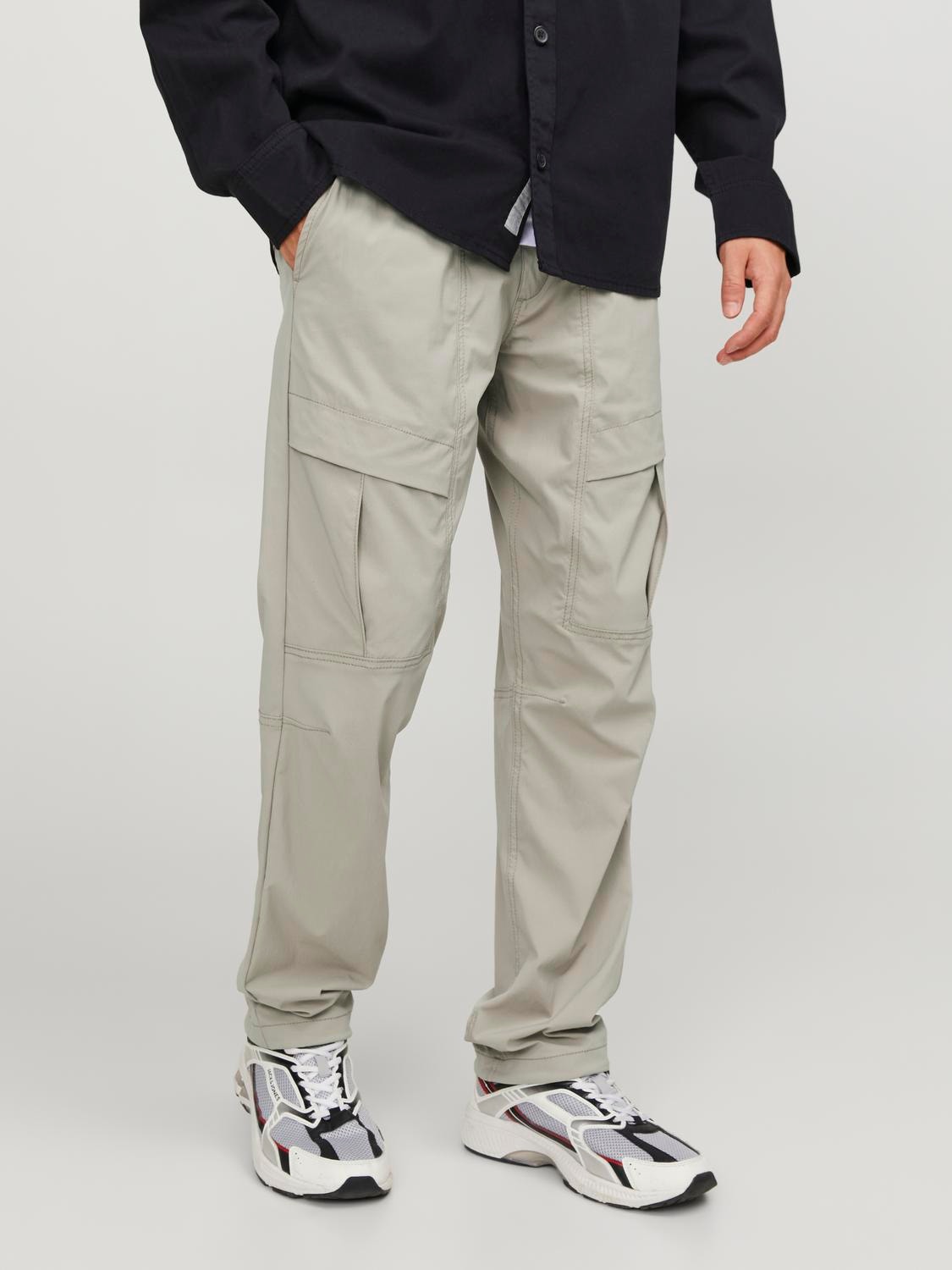 Jack & Jones Relaxed Fit Spodnie bojówki -Crockery - 12248997