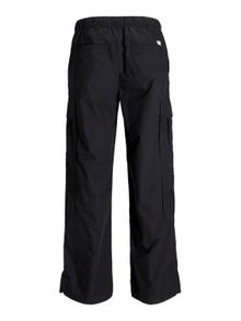 Jack & Jones Wide Fit Cargo kalhoty -Black - 12249002
