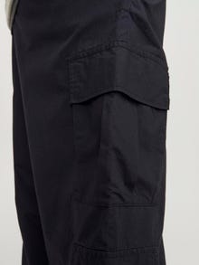 Jack & Jones Παντελόνι Wide Fit Cargo -Black - 12249002