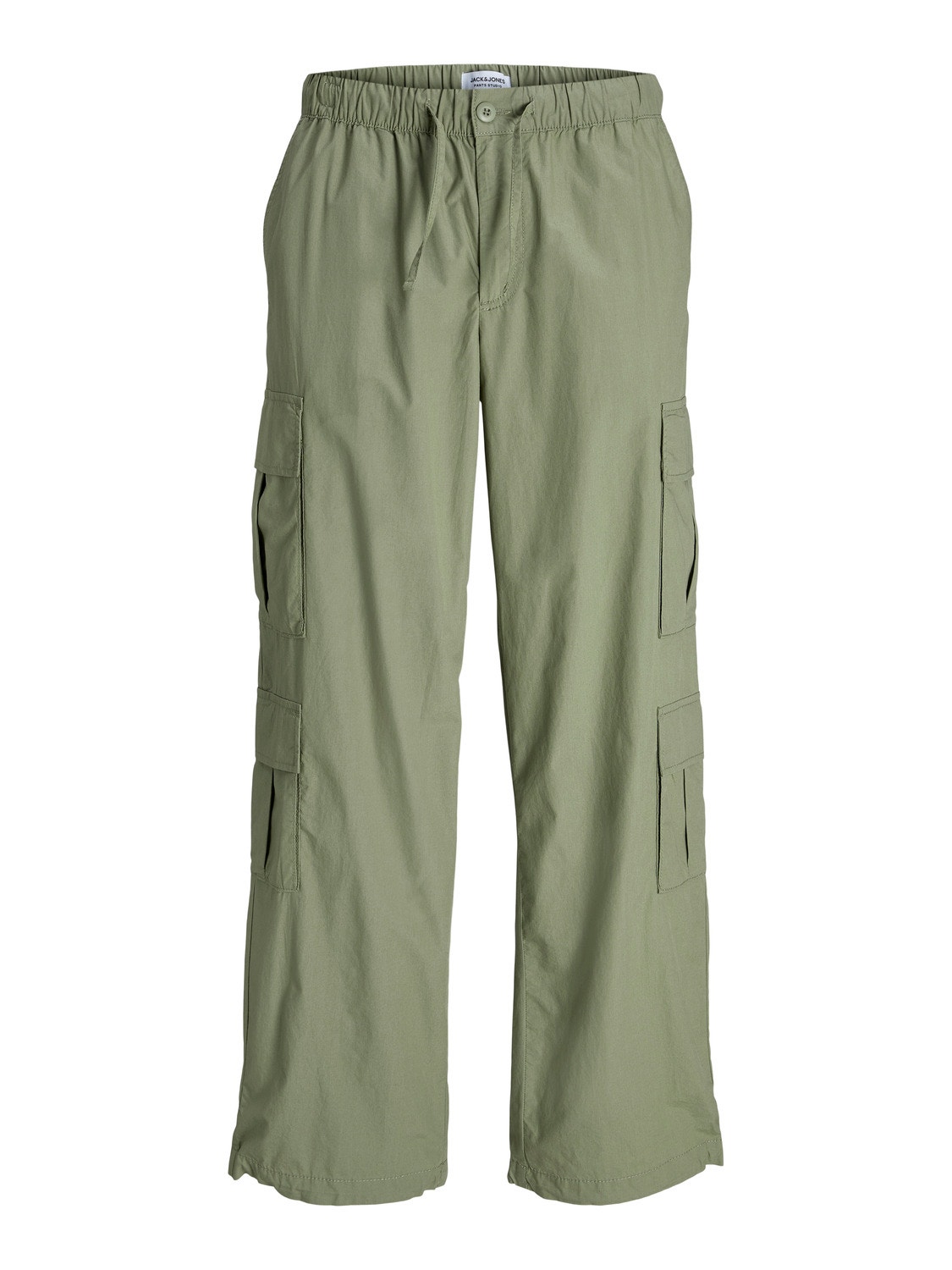 Jack & Jones Pantalones cargo Wide Fit -Oil Green - 12249002
