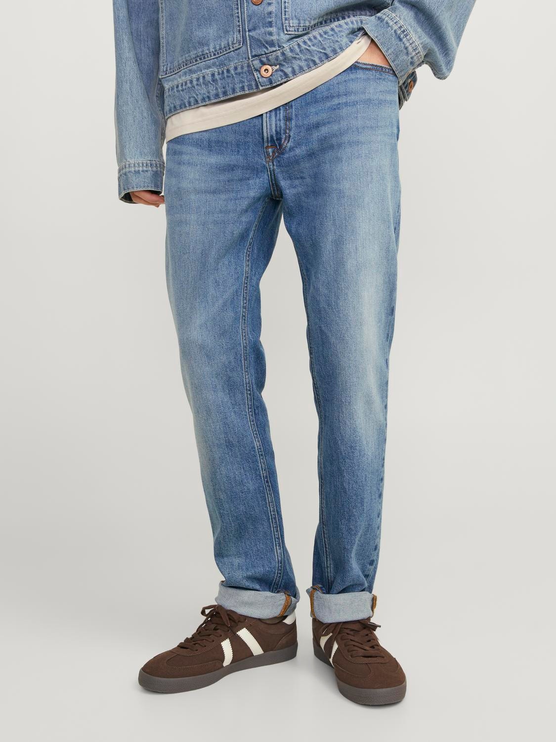 Jack & Jones JJICLARK JJORIGINAL AM 416 Regular fit Jeans -Blue Denim - 12249006