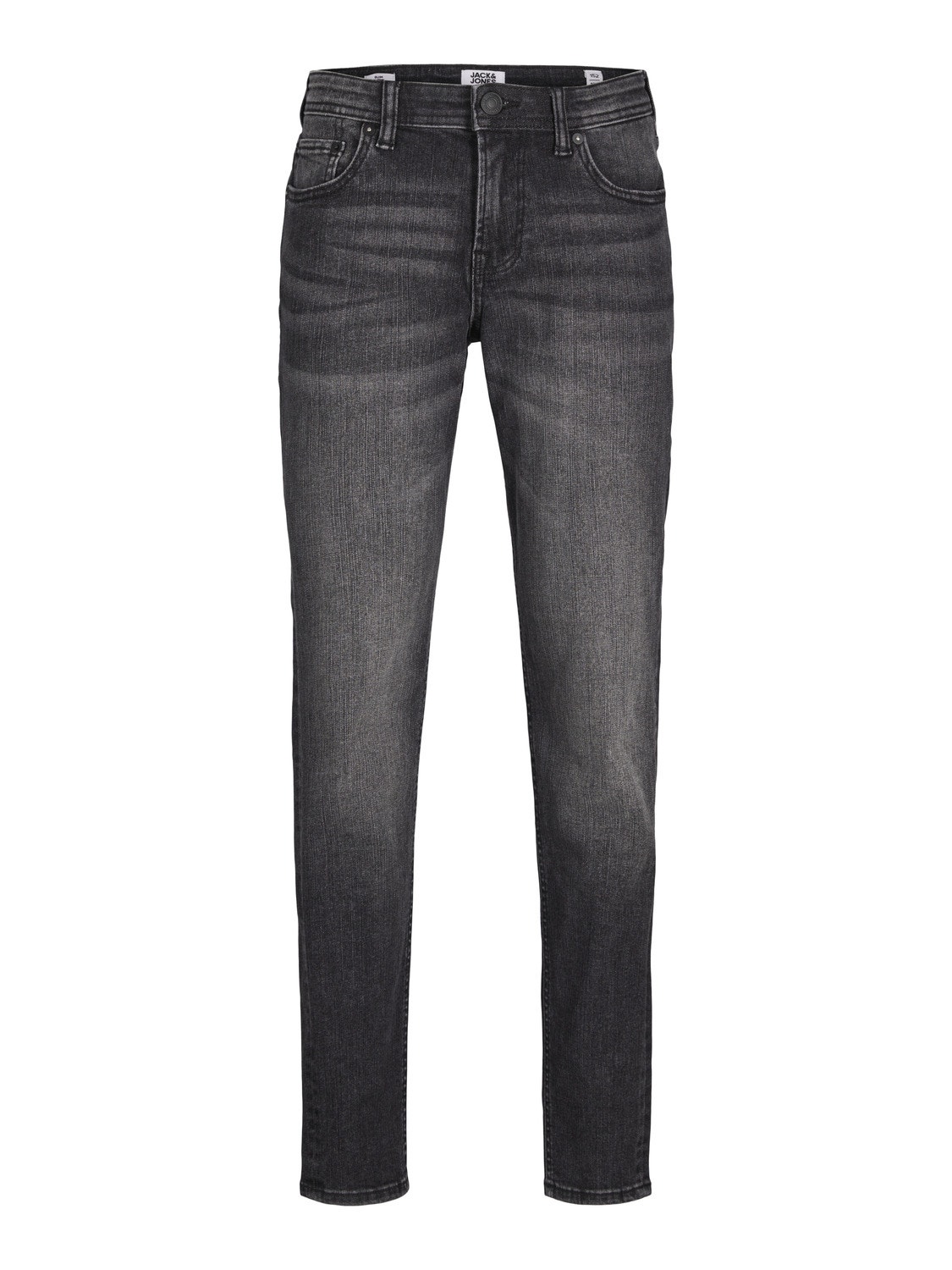 Jack & Jones JJIGLENN JJORIGINAL SQ 606 Slim fit farmer Ifjúsági -Black Denim - 12249012