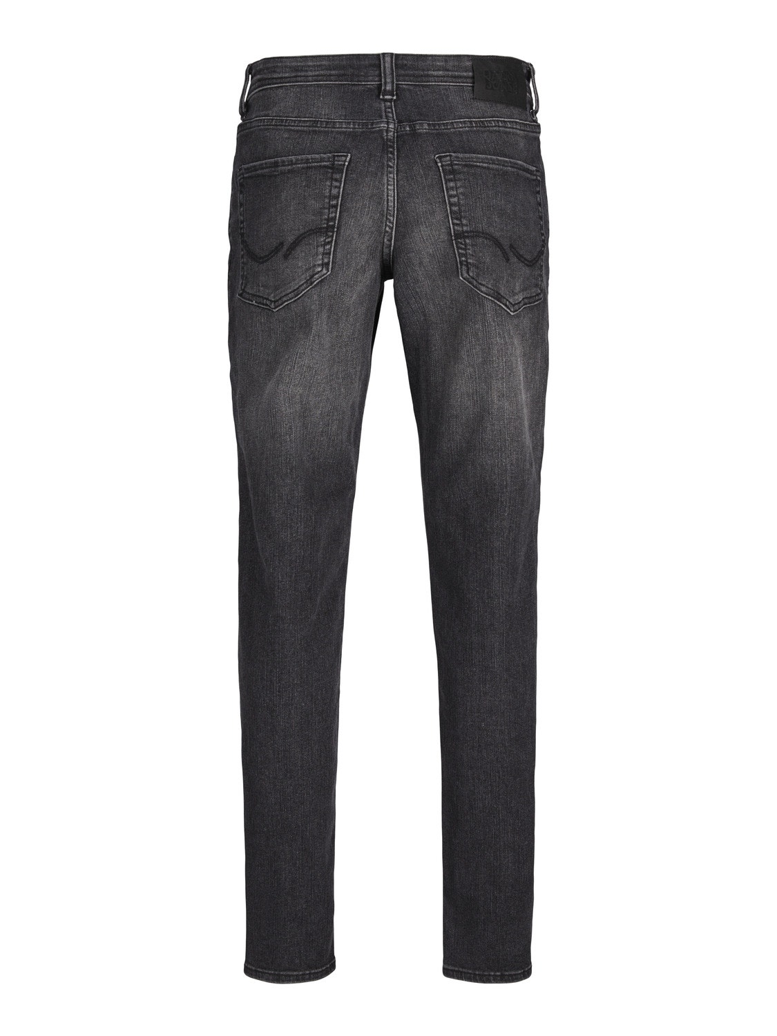 Jack & Jones JJIGLENN JJORIGINAL SQ 606 Slim fit farmer Ifjúsági -Black Denim - 12249012