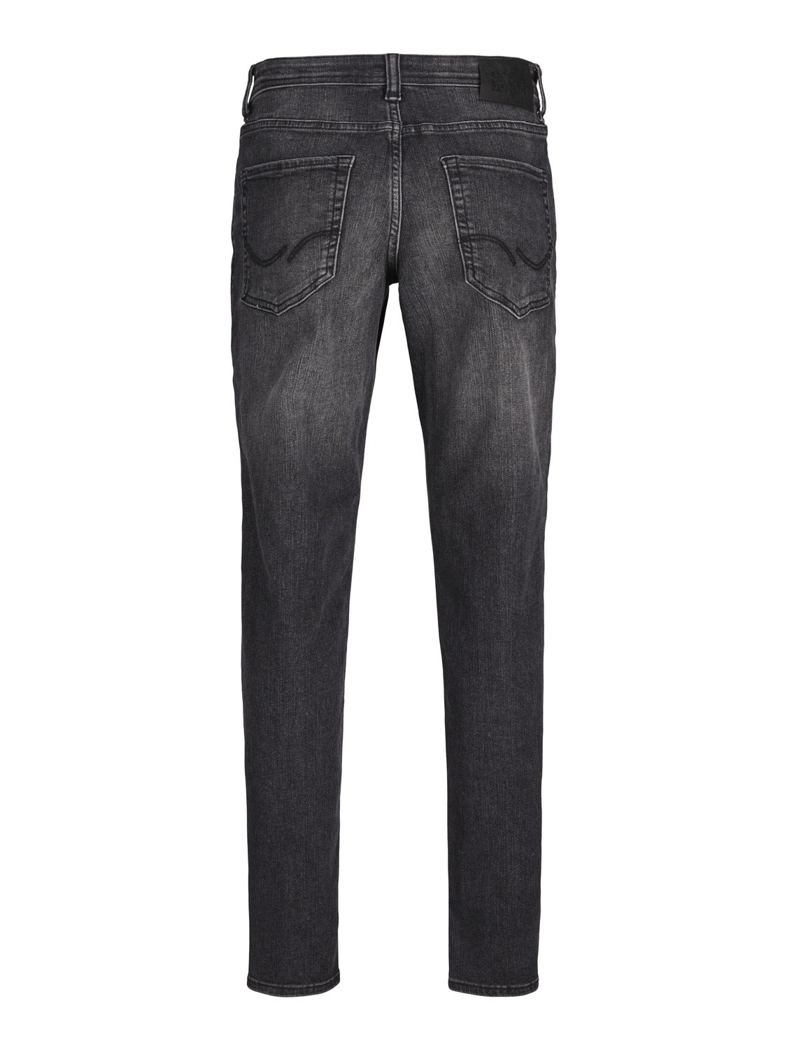 Jack & Jones JJIGLENN JJORIGINAL SQ 606 Slim fit jeans For gutter -Black Denim - 12249012