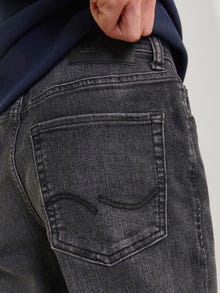 Jack & Jones JJIGLENN JJORIGINAL SQ 606 Slim fit jeans For gutter -Black Denim - 12249012