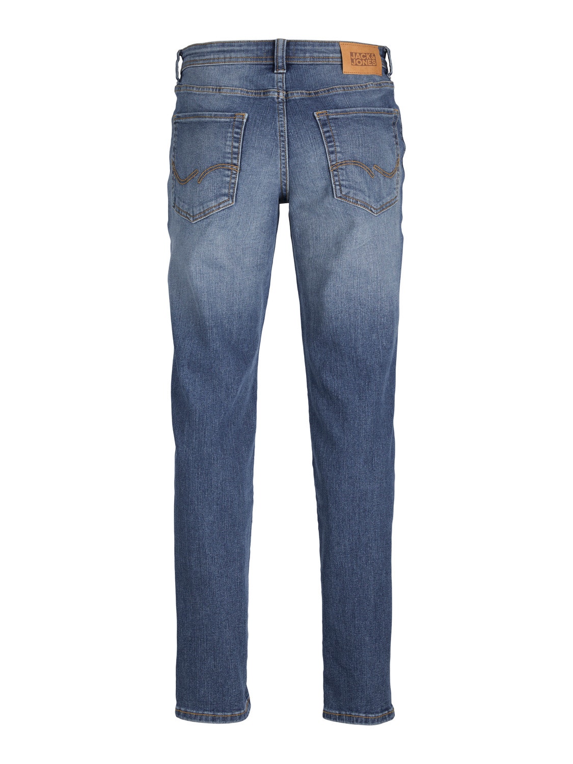 Jack & Jones JJIGLENN JJORIGINAL SQ 592 Slim fit jeans Voor jongens -Blue Denim - 12249013