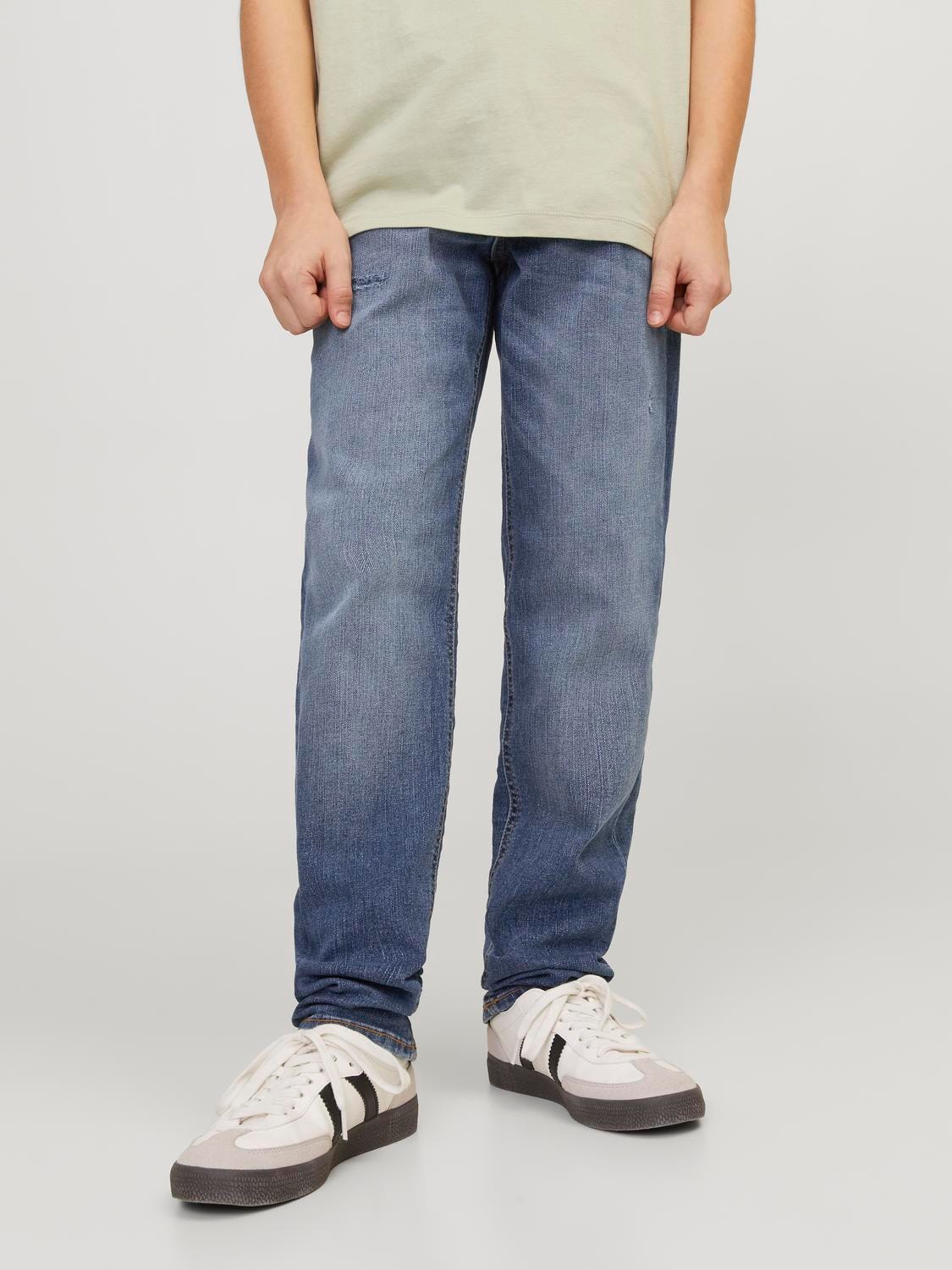 Jack & Jones JJIGLENN JJORIGINAL SQ 592 Slim fit jeans For boys -Blue Denim - 12249013