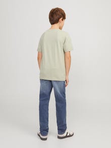 Jack & Jones JJIGLENN JJORIGINAL SQ 592 Slim fit jeans Til drenge -Blue Denim - 12249013