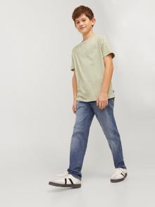 Jack & Jones JJIGLENN JJORIGINAL SQ 592 Slim fit jeans For boys -Blue Denim - 12249013