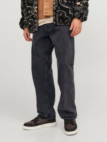 Jack & Jones JJIEDDIE JJORIGINAL MF 904 Loose fit farmer -Black Denim - 12249021