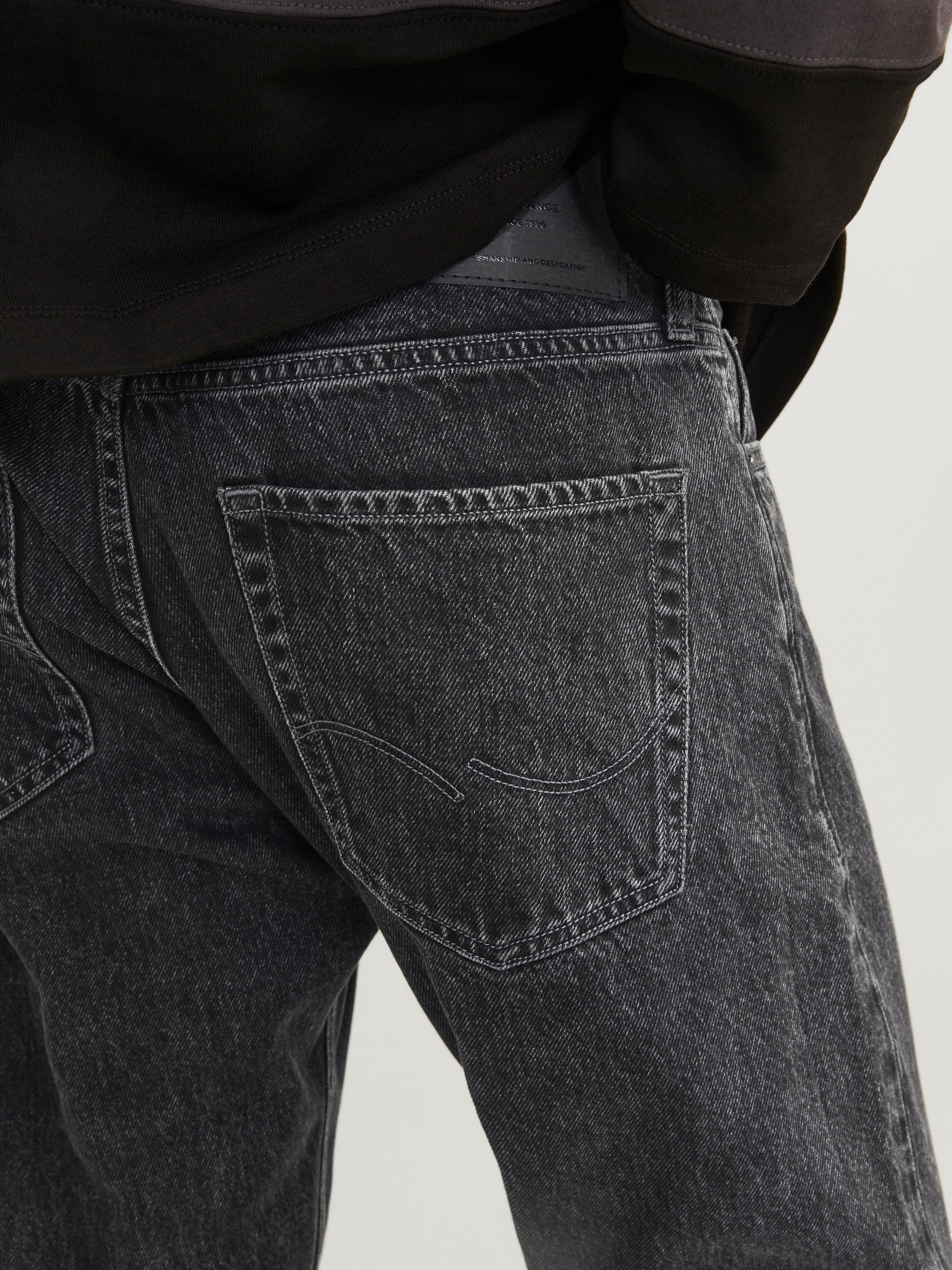 JJIALEX JJORIGINAL SBD 499 NOOS Baggy fit jeans | Black