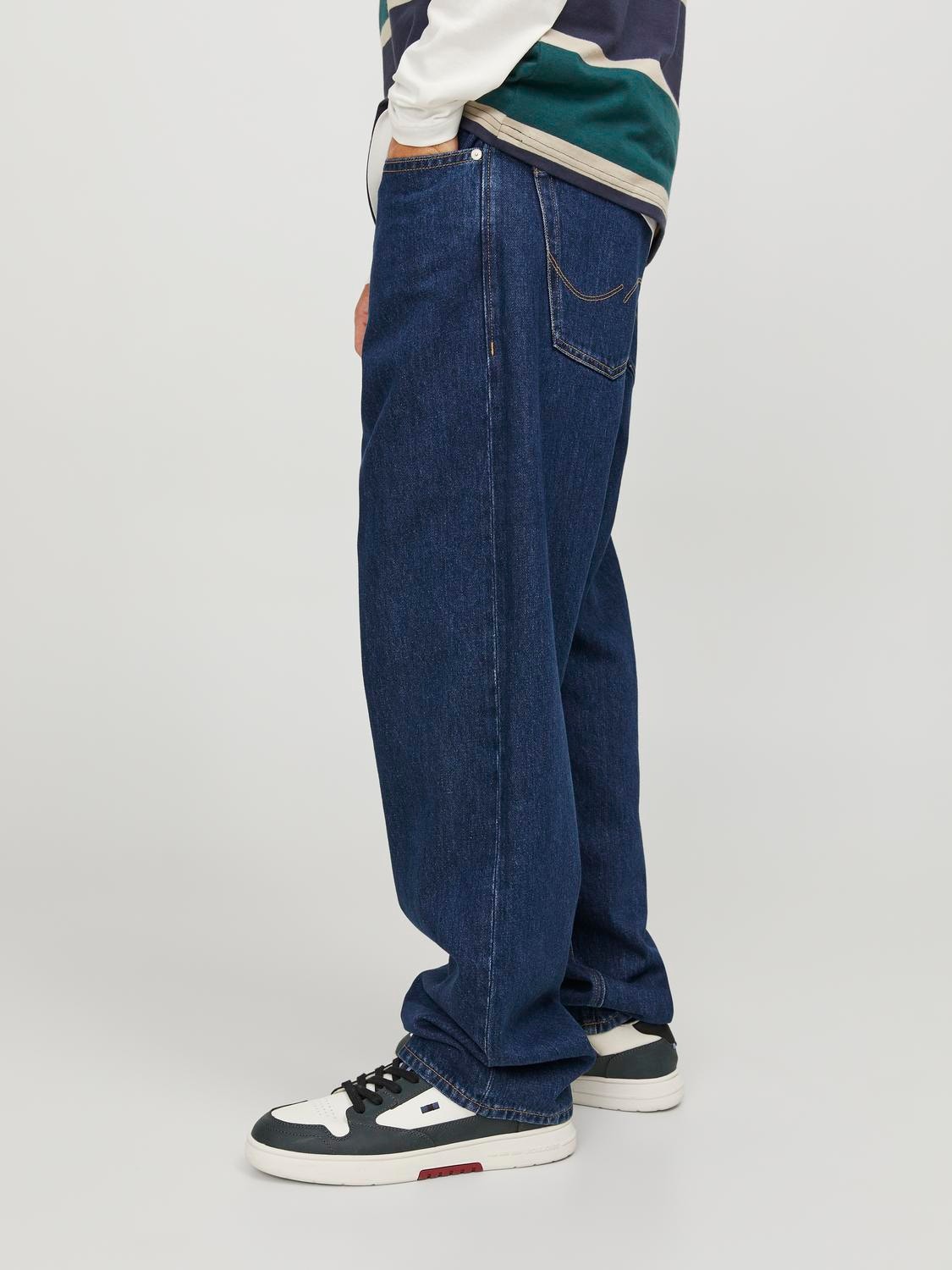 JJIEDDIE JJORIGINAL MF 924 Loose fit jeans | Medium Blue | Jack & Jones®