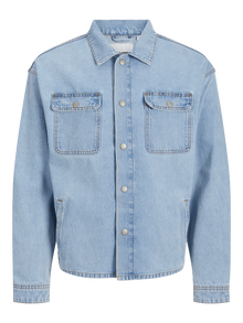 Jack & Jones Surchemise Loose Fit -Light Blue Denim - 12249029