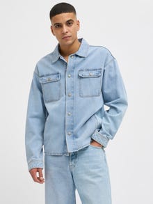 Jack & Jones Surchemise Loose Fit -Light Blue Denim - 12249029
