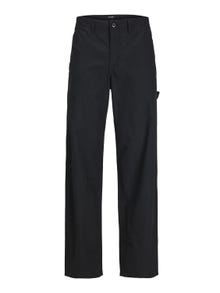 Jack & Jones Wide Fit Klasyczne spodnie -Black - 12249033