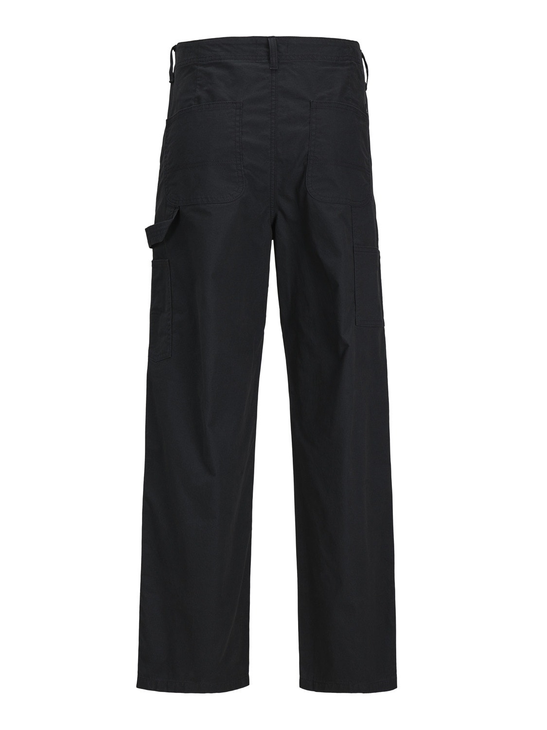 Jack & Jones Wide Fit Klasické kalhoty -Black - 12249033