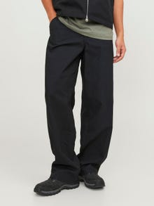 Jack & Jones Wide Fit Classic trousers -Black - 12249033