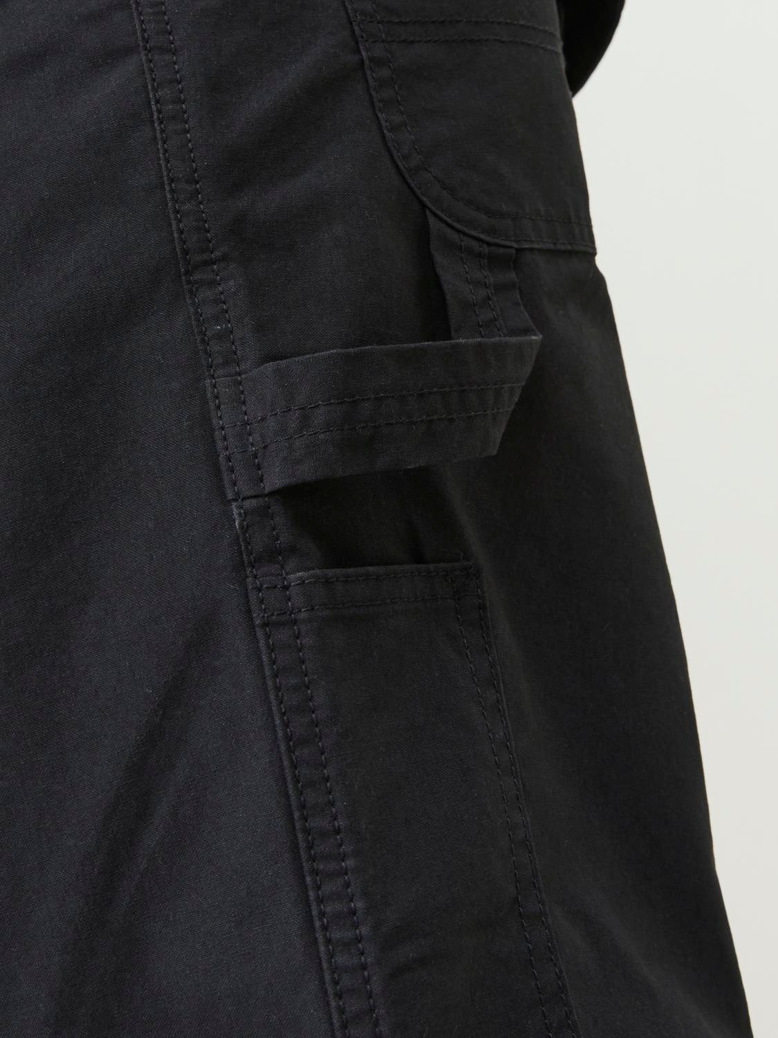 Jack & Jones Pantaloni classici Wide Fit -Black - 12249033
