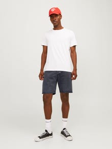Jack & Jones Relaxed Fit Denim shorts -Asphalt - 12249035