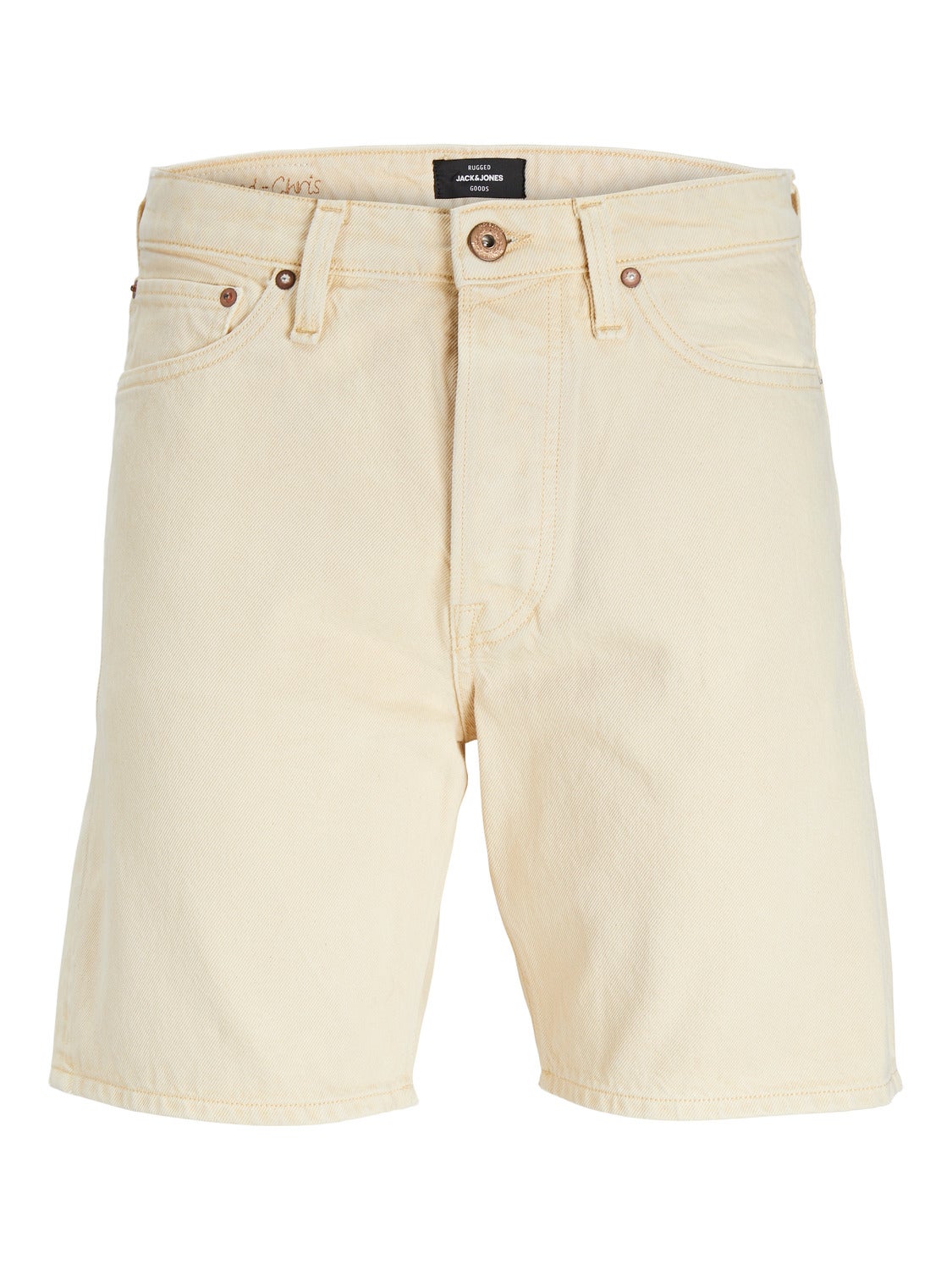 Relaxed Fit Denim shorts | Beige | Jack & Jones®