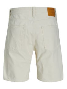 Jack & Jones Bermuda in jeans Loose Fit -Ecru - 12249043