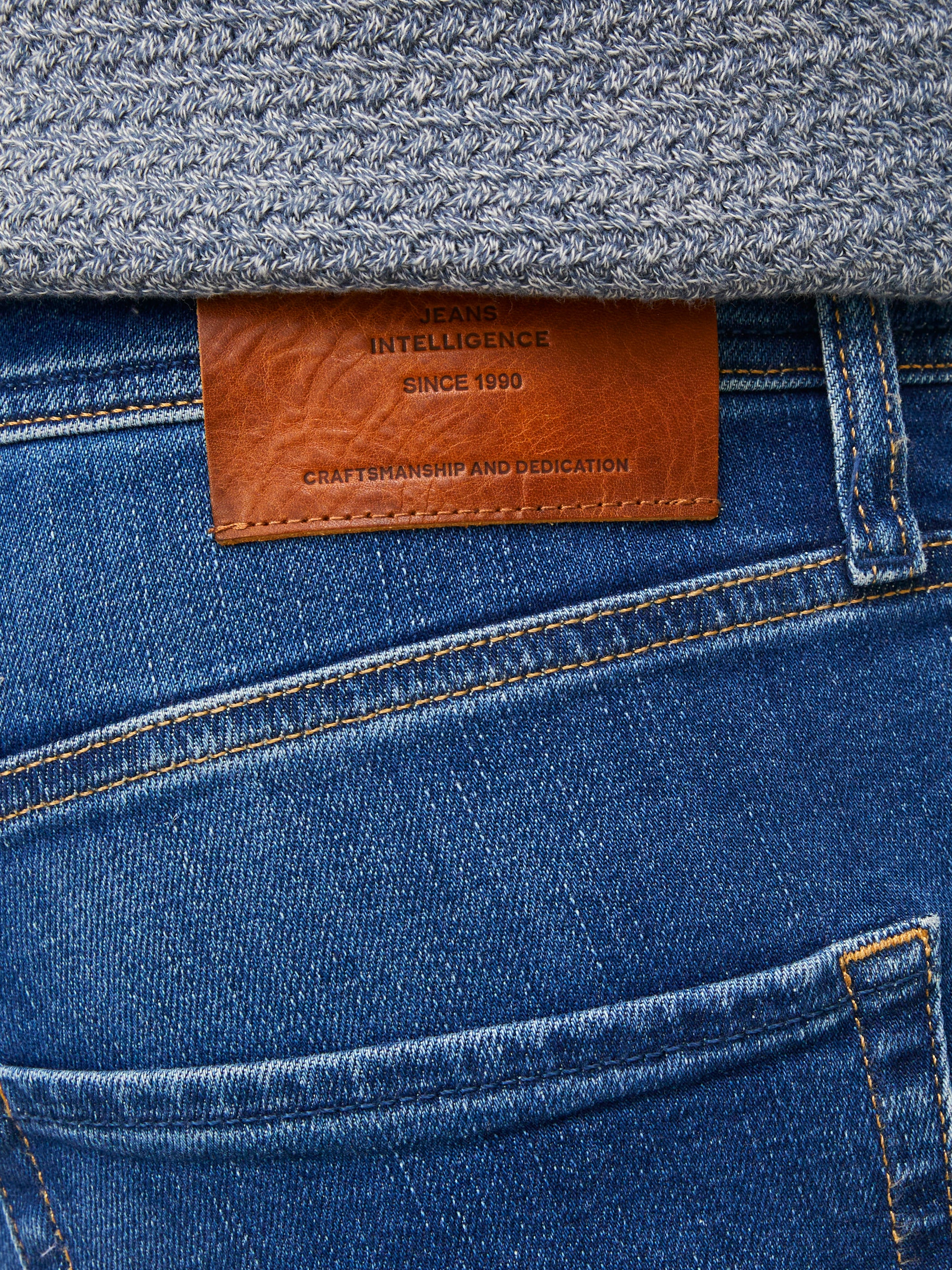 Jack & Jones JJICLARK JJORIGINAL JOS 378 Regular fit farmer -Blue Denim - 12249049