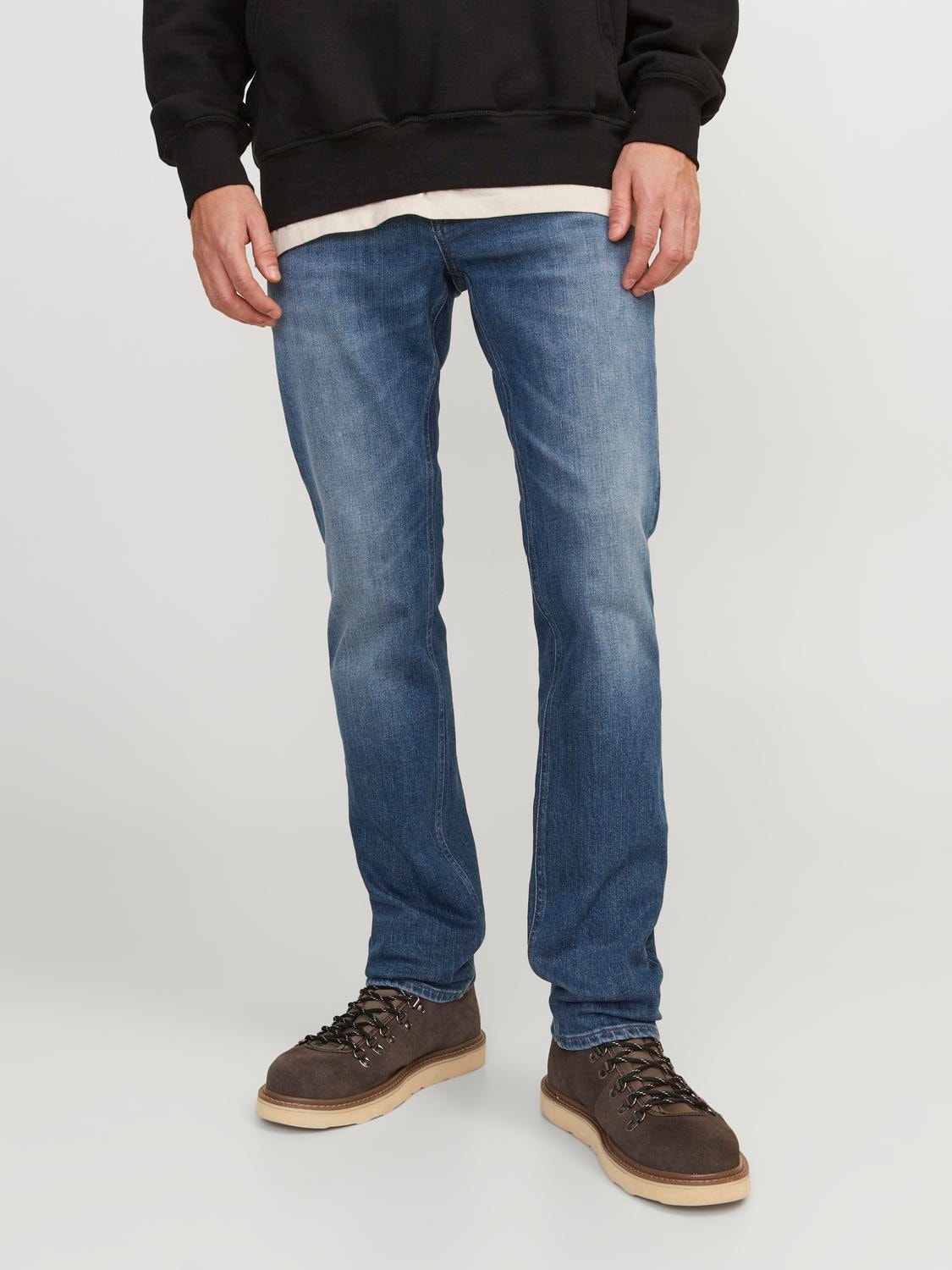 Jack & Jones JJITIM JJORIGINAL AM 784 Slim Fit jeans mit geradem Bein -Blue Denim - 12249052