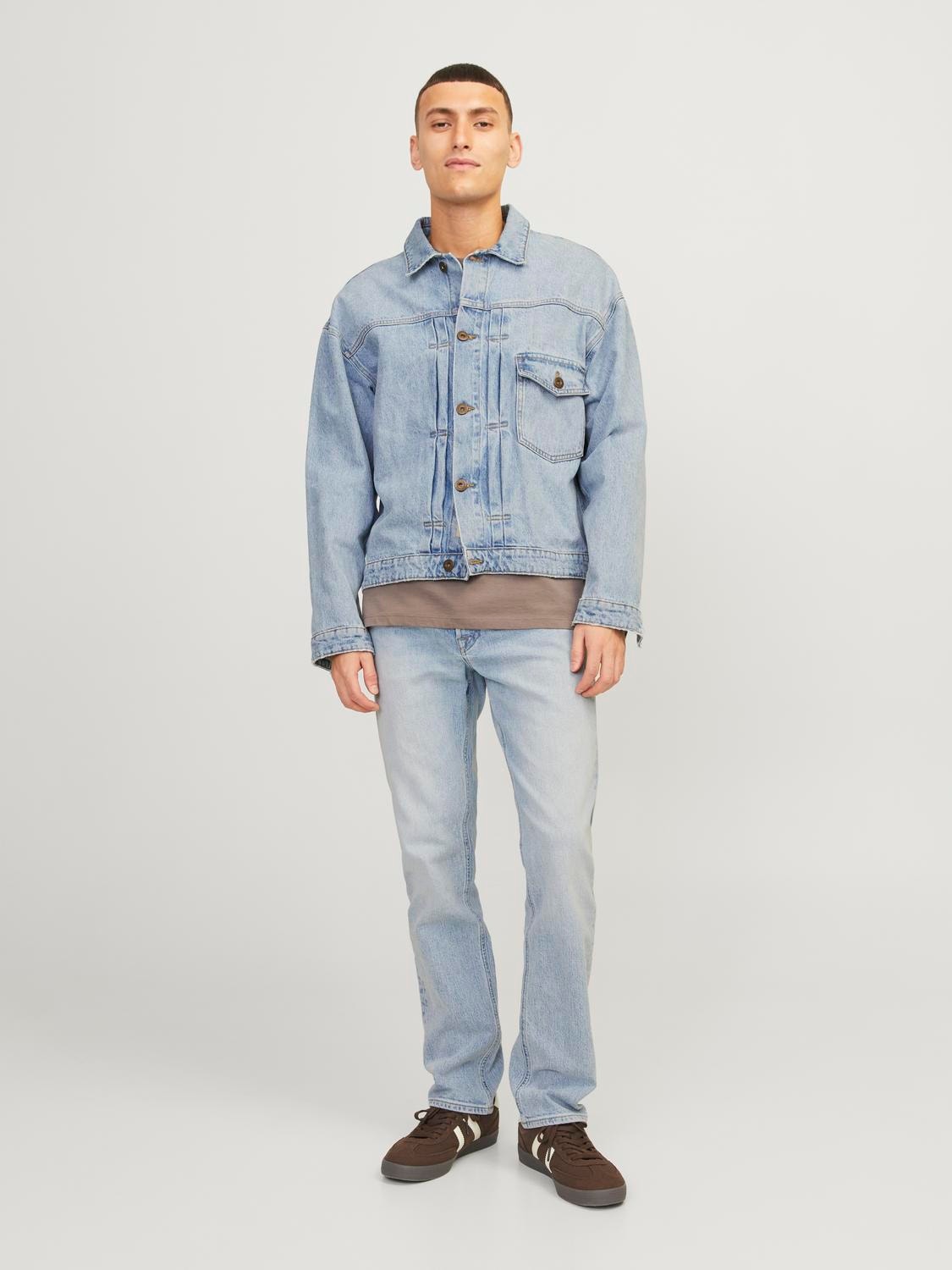 Jack & Jones JJITIM JJORIGINAL AM 439 Slim Fit jeans mit geradem Bein -Blue Denim - 12249053