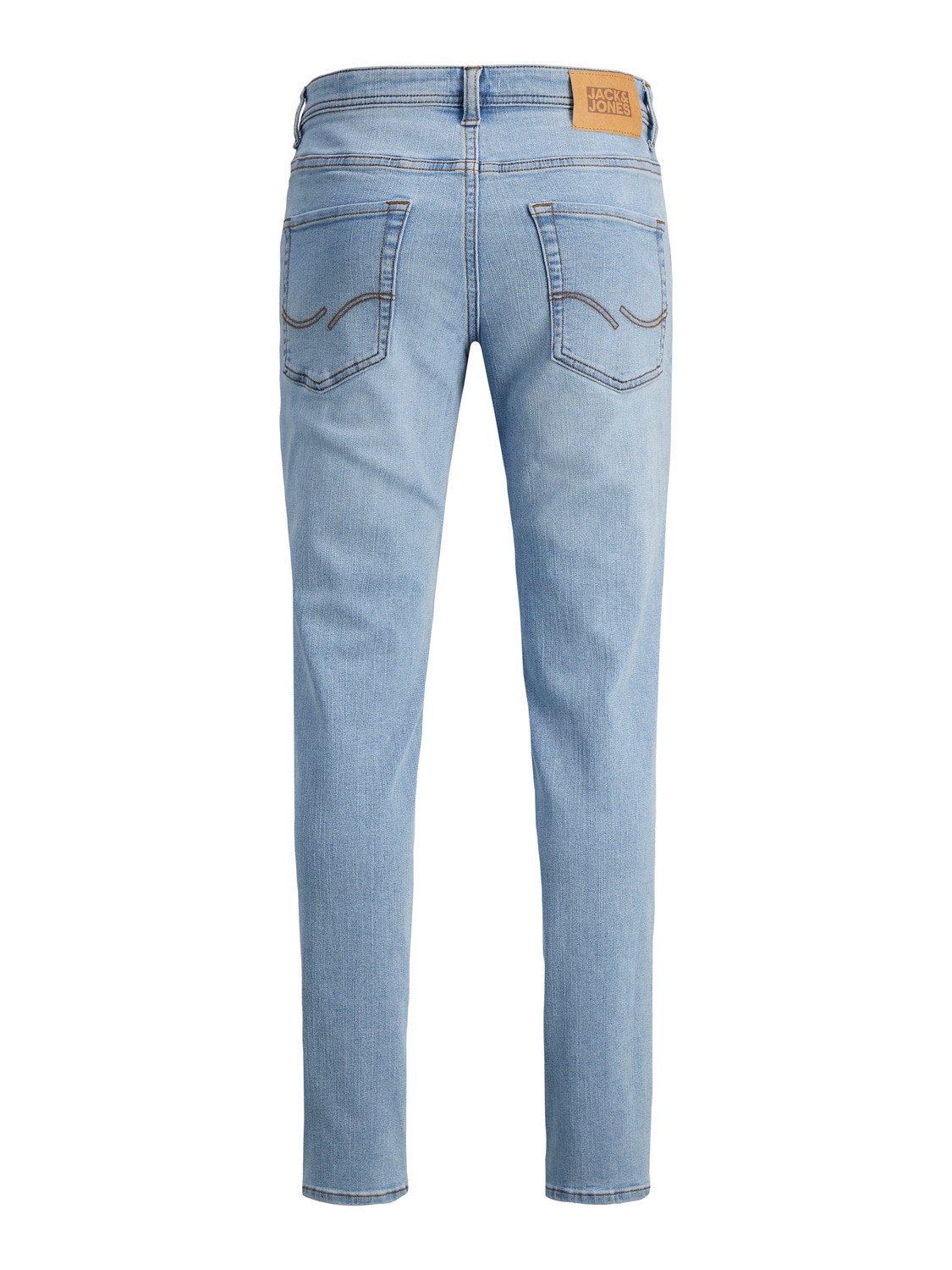 Jack & Jones JJIGLENN JJORIGINAL SQ 730 SN Slim fit jeans For boys -Blue Denim - 12249054