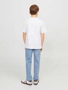 Jack & Jones JJIGLENN JJORIGINAL SQ 730 SN Slim fit jeans Voor jongens -Blue Denim - 12249054