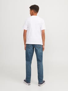 Jack & Jones JJICLARK JJORIGINAL SQ 223 NOOS JNR Krój regularny Junior -Blue Denim - 12249057