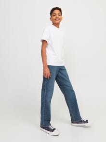 Jack & Jones JJICLARK JJORIGINAL SQ 223 NOOS JNR Krój regularny Junior -Blue Denim - 12249057