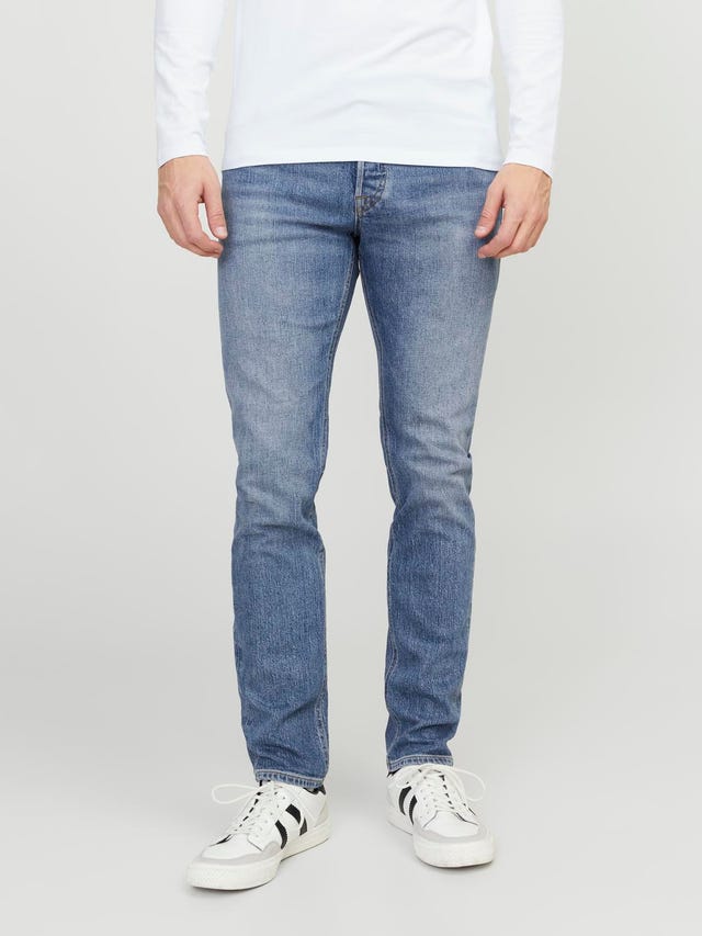 Jack & Jones JJITIM JJORIGINAL AM 441 Slim Fit jeans mit geradem Bein - 12249062