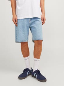 Jack & Jones Loose Fit Denim shorts -Blue Denim - 12249063