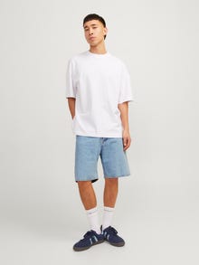 Jack & Jones Loose Fit Denimshorts -Blue Denim - 12249063