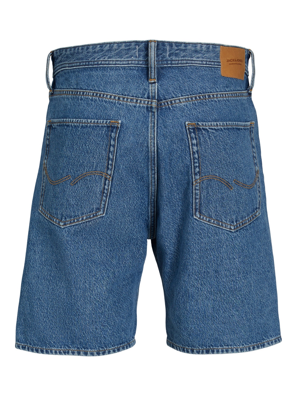Jack & Jones Loose Fit Denim shorts -Blue Denim - 12249067