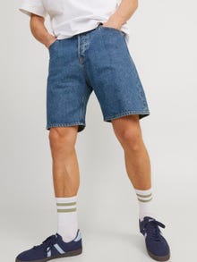 Jack & Jones Loose Fit Jeans Shorts -Blue Denim - 12249067