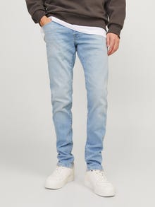 Jack & Jones JJIGLENN JJICON JJ 259 50SPS NOOS Priglundantys džinsai -Blue Denim - 12249071